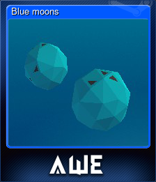 Series 1 - Card 2 of 6 - Blue moons