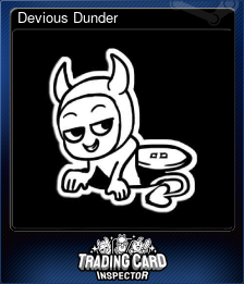 Series 1 - Card 3 of 7 - Devious Dunder