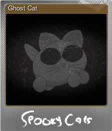 Series 1 - Card 1 of 5 - Ghost Cat