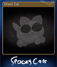 Series 1 - Card 1 of 5 - Ghost Cat