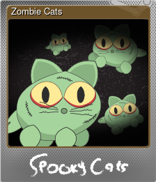 Series 1 - Card 2 of 5 - Zombie Cats
