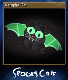 Series 1 - Card 4 of 5 - Vampire Cat