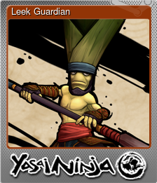 Series 1 - Card 5 of 8 - Leek Guardian