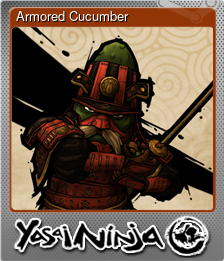 Series 1 - Card 4 of 8 - Armored Cucumber