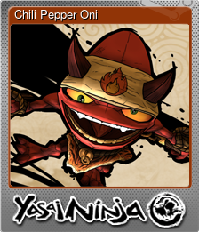 Series 1 - Card 7 of 8 - Chili Pepper Oni