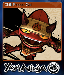 Series 1 - Card 7 of 8 - Chili Pepper Oni