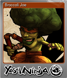 Series 1 - Card 1 of 8 - Broccoli Joe