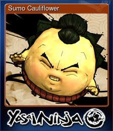 Series 1 - Card 6 of 8 - Sumo Cauliflower