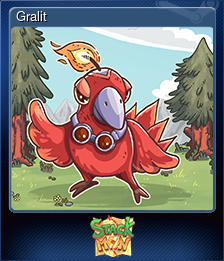Series 1 - Card 2 of 8 - Gralit