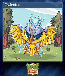 Series 1 - Card 5 of 8 - Owlectric