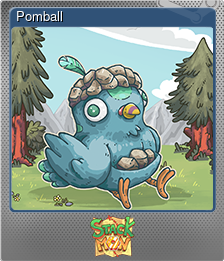 Series 1 - Card 4 of 8 - Pomball