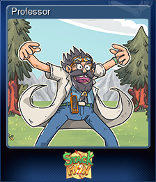 Series 1 - Card 8 of 8 - Professor