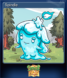 Series 1 - Card 6 of 8 - Spindle