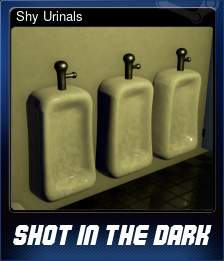 Series 1 - Card 5 of 5 - Shy Urinals