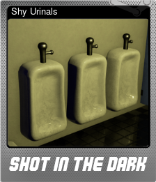 Series 1 - Card 5 of 5 - Shy Urinals