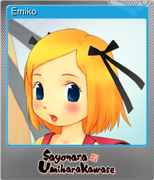 Series 1 - Card 1 of 8 - Emiko