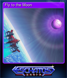 Series 1 - Card 2 of 8 - Fly to the Moon