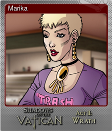 Series 1 - Card 6 of 6 - Marika