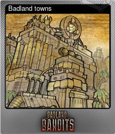Series 1 - Card 5 of 8 - Badland towns