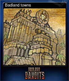 Series 1 - Card 5 of 8 - Badland towns
