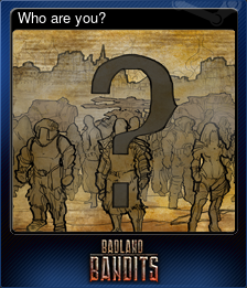 Series 1 - Card 6 of 8 - Who are you?