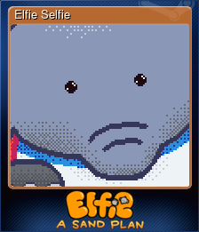 Series 1 - Card 3 of 9 - Elfie Selfie