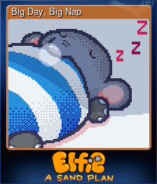 Series 1 - Card 7 of 9 - Big Day, Big Nap