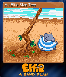 Series 1 - Card 8 of 9 - An Elfie Size Tree