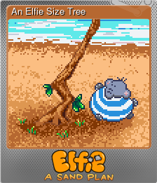 Series 1 - Card 8 of 9 - An Elfie Size Tree
