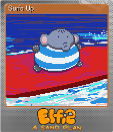Series 1 - Card 1 of 9 - Surfs Up