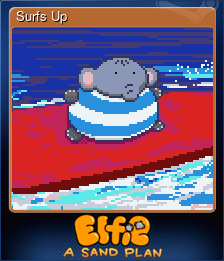 Series 1 - Card 1 of 9 - Surfs Up