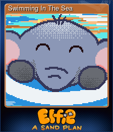 Series 1 - Card 6 of 9 - Swimming In The Sea