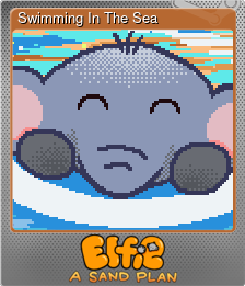 Series 1 - Card 6 of 9 - Swimming In The Sea