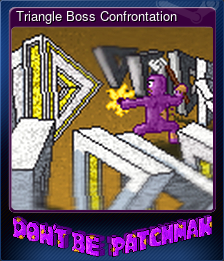 Series 1 - Card 3 of 6 - Triangle Boss Confrontation