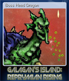 Series 1 - Card 2 of 5 - Boss Head Dragon