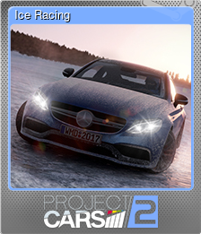 Series 1 - Card 3 of 13 - Ice Racing