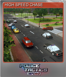 Series 1 - Card 3 of 5 - HIGH SPEED CHASE