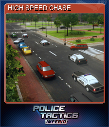 Series 1 - Card 3 of 5 - HIGH SPEED CHASE