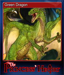 Series 1 - Card 5 of 5 - Green Dragon