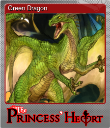 Series 1 - Card 5 of 5 - Green Dragon