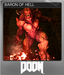 Series 1 - Card 6 of 9 - BARON OF HELL