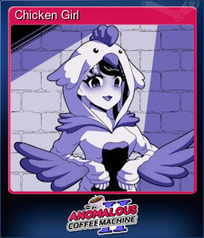 Series 1 - Card 5 of 6 - Chicken Girl