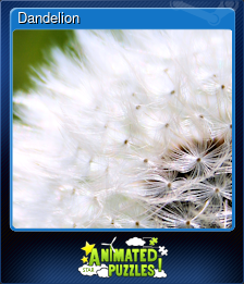 Series 1 - Card 1 of 7 - Dandelion