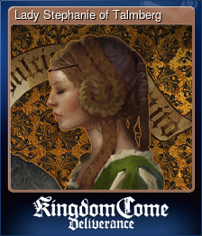 Series 1 - Card 1 of 5 - Lady Stephanie of Talmberg