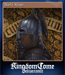 Series 1 - Card 4 of 5 - Bortz Khan