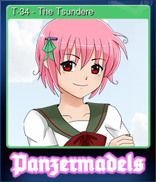 Series 1 - Card 2 of 5 - T-34 - The Tsundere