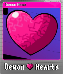 Series 1 - Card 6 of 6 - Demon Heart