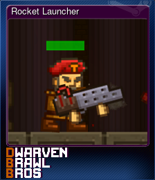Series 1 - Card 10 of 10 - Rocket Launcher