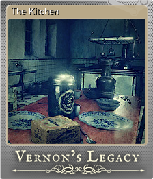 Series 1 - Card 4 of 6 - The Kitchen