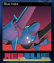 Series 1 - Card 2 of 6 - Blue Indra